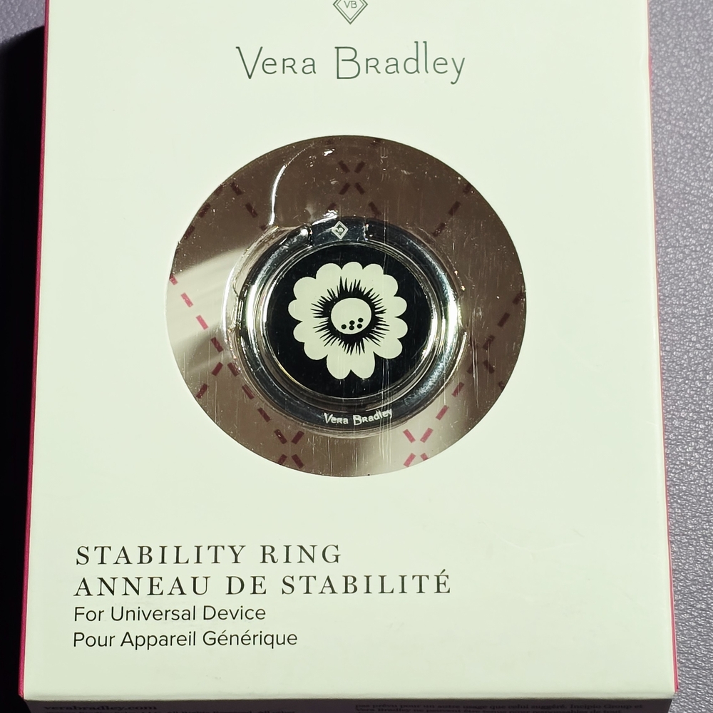 Vera Bradley Phone Grip Ring - NWT